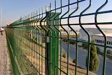 Pvc Kaplı Panel Çit  &nbsp;