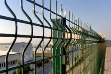 Pvc Kaplı Panel Çit  &nbsp;